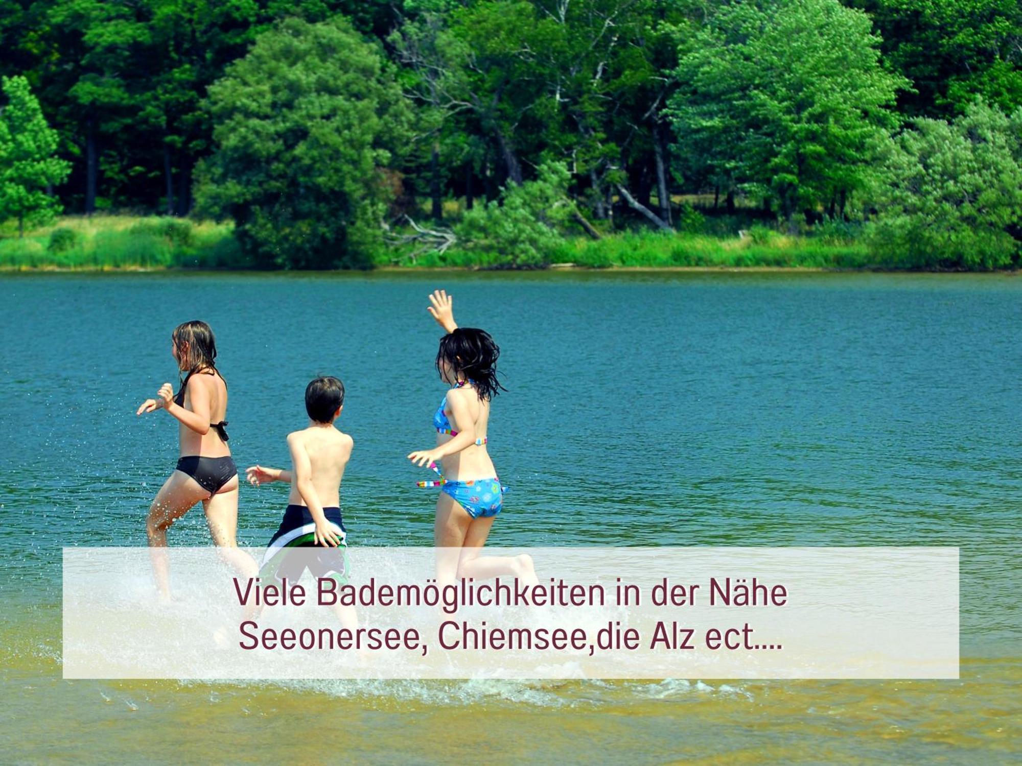 Designerwohnungen "Beim Schmied" In Chiemseenaehe Traunreut Exterior photo